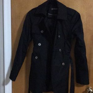 Express black trench